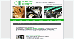 Desktop Screenshot of aii-industrie.com