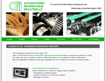 Tablet Screenshot of aii-industrie.com